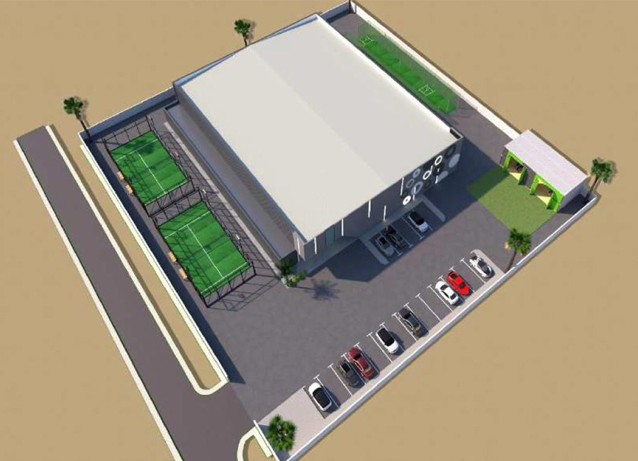 Abu Dhabi Port Tennis Court
